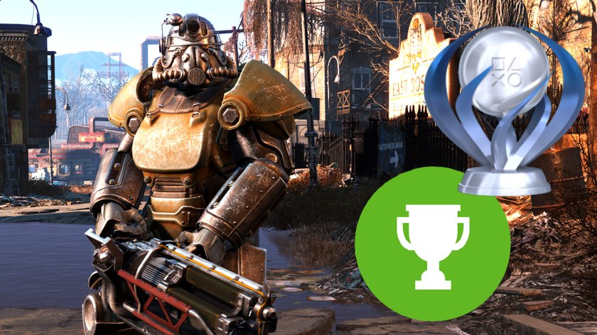 Mit unserem Trophäen-Leitfaden bekommt ihr alle Erfolge in Fallout 4 (Bildquelle: Screenshot und Bearbeitung GIGA).