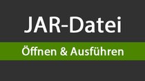 JAR-Datei öffnen & ausführen – so geht’s