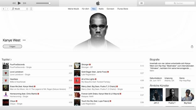 Tidal-Übernahme durch Apple: Kanye West schürt mit Tweets Gerüchte