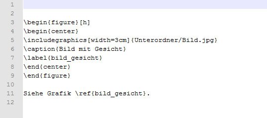 Mit diesem Beispiel-Code fügt ihr ein Bild in LaTeX ein.