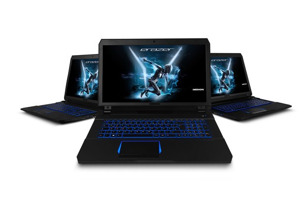 ERAZER X7849: Medion stellt neues Gaming-Laptop mit GeForce-GTX-10-Grafik vor