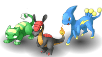 Pokémon Uranium - Starter-Pokémon: Trainer-Test erklärt