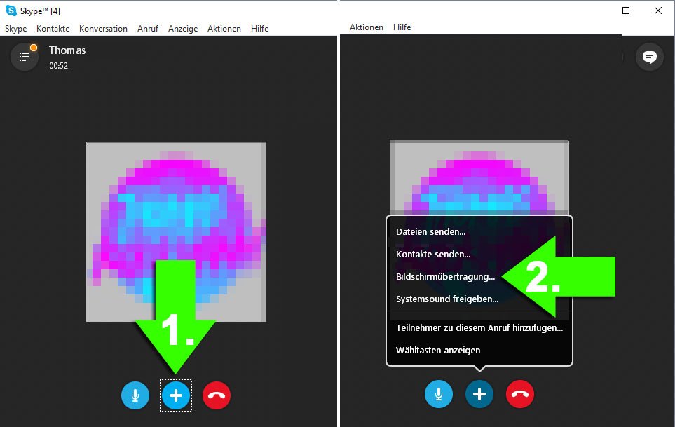 Skype Bildschirm Teilen So Startet Ihr Das Screen Sharing