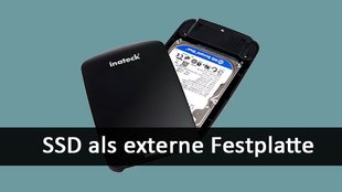SSD als externe Festplatte nutzen – so geht's