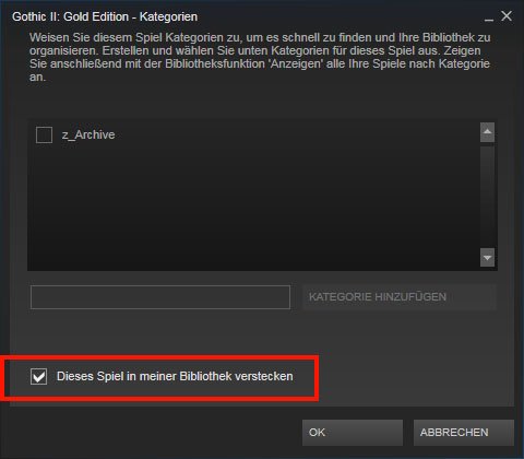 Steam: Hier könnt ihr ein Steam-Spiel verstecken, damit es nicht mehr angezeigt wird.