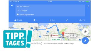 Google Maps: Zwischenziele in Routen festsetzen, so gehts