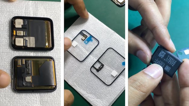 Apple Watch 2: Video zeigt diverse Bauteile der dünneren Smartwatch