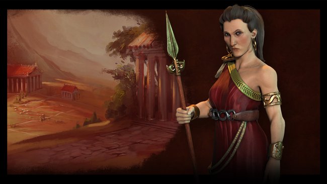 Civilization 6 Sparta Gorgo