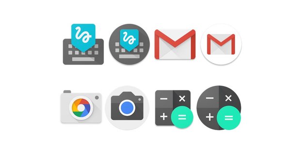 Android 7.1: Runde App-Icons und Neustart-Option kommen