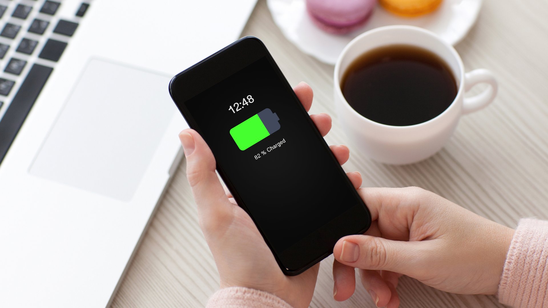 Wie kann ich den AkkuStand in Prozent anzeigen? (Android)
