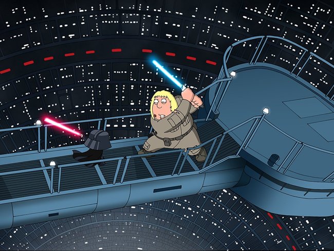 family guy star wars trilogie stream