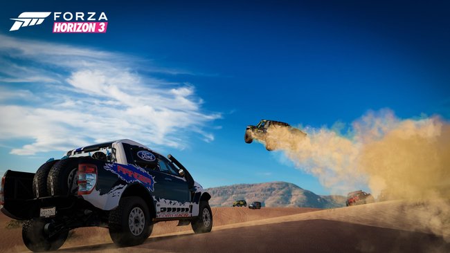 Forza Horizon 3 Truck Dune Jump