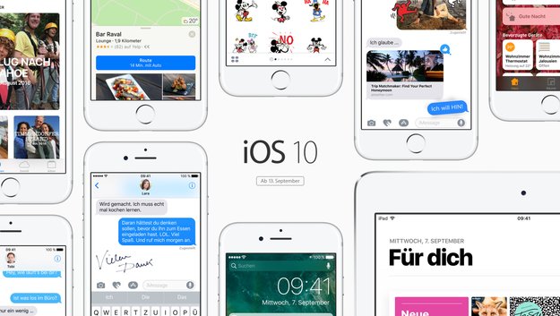 Golden Master von iOS 10, watchOS 3, macOS Sierra und tvOS 10 verfügbar