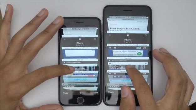iPhone 7 Plus im Videotest: Machen sich 3 GB RAM in Safari bemerkbar?