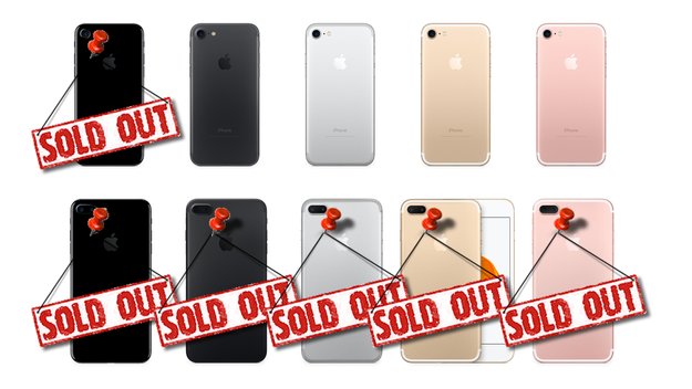 Apple zum Verkaufsstart des iPhone 7: Schlechte Chancen für direkte Store-Mitnahme