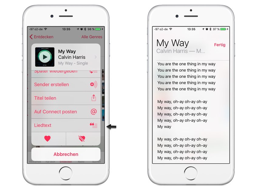 musik-iphone-lyrics-songtext
