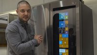 LG Smart InstaView ausprobiert: Kühlschrank mit Windows 10 und Touchscreen im Video