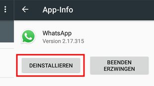 WhatsApp deinstallieren (Android & iPhone) – so geht's