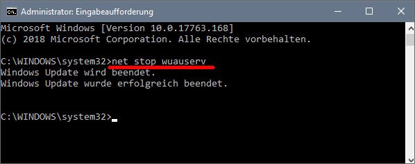 Windows Update Abbrechen Windows Update Abbrechen