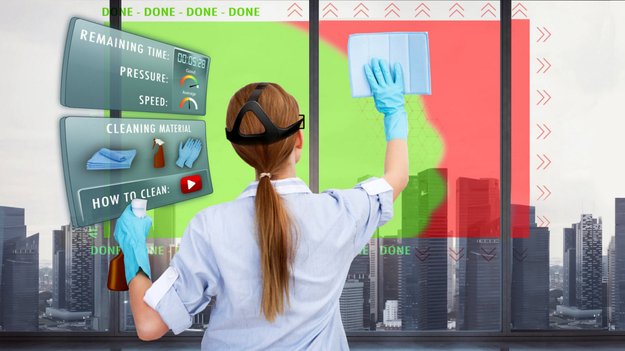AR-Check: Datenbrille soll zeigen, wo noch geputzt werden muss