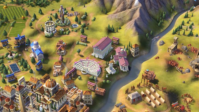 Civilization 6 Akropolis