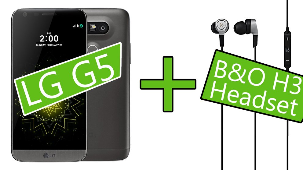 Headset im Wert von 149 Euro beim Kauf des LG G5 gratis abstauben