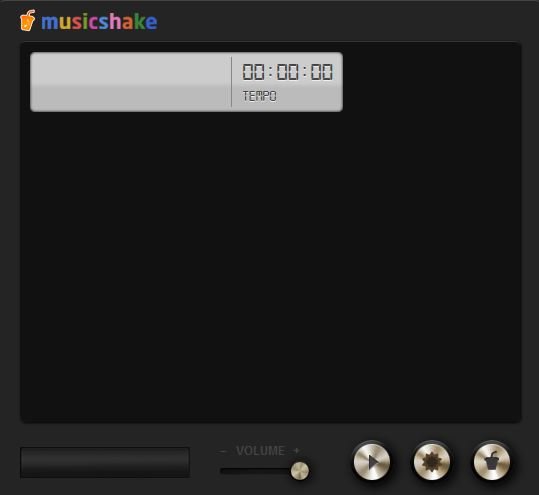 MusicShake Webapp
