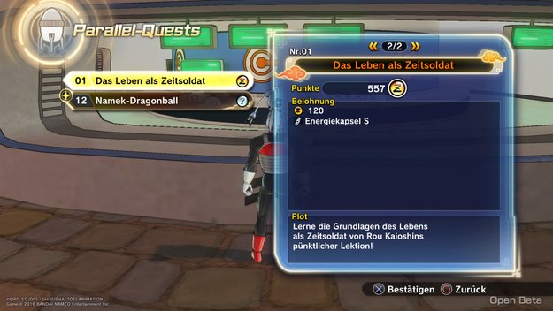 Dragon Ball Xenoverse 2: Alle Parallel-Quests und deren Siegbedingungen