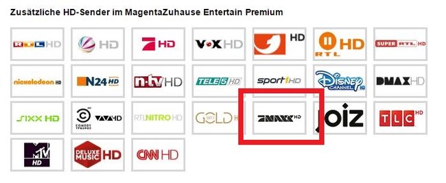ProSieben MAXX HD Telekom Entertain