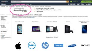 Geld sparen: Amazon verkauft gebrauchte Elektronik jetzt mit Garantie 