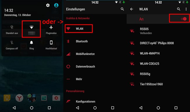 Smartphone: So deaktiviert ihr unter Android das WLAN.