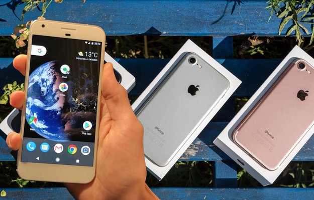 Google Pixel (XL) und iPhone 7 (Plus) im Vergleich: Die Suche nach Unterschieden