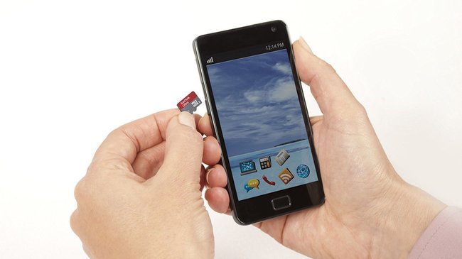 Eine microSD-Karte mit zwei Partitionen kann bei Smartphones sehr sinnvoll sein.