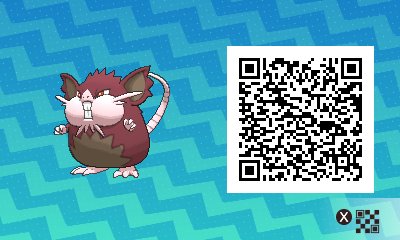 016 - Shiny Alola Raticate