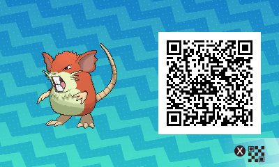 016 - Shiny Female Raticate