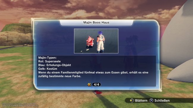 DB Xenoverse 2 Boo Farben