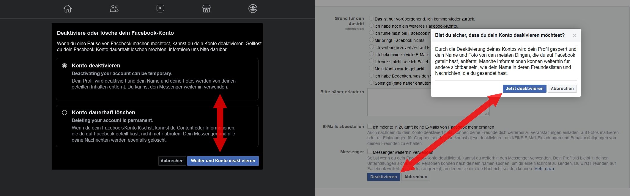 Deaktivieren anmelden facebook automatisch Mac: Nutzer