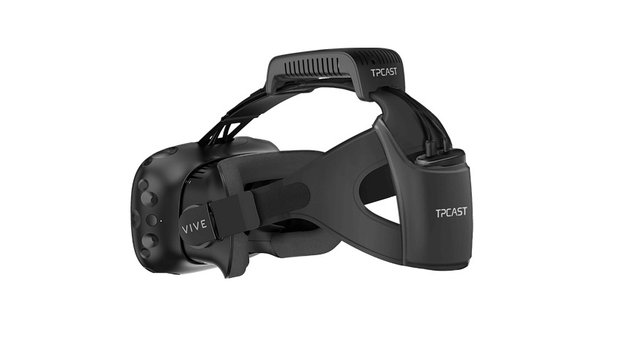 HTC Vive: TPCast befreit VR-Brille von Kabeln für größeren Spielspaß
