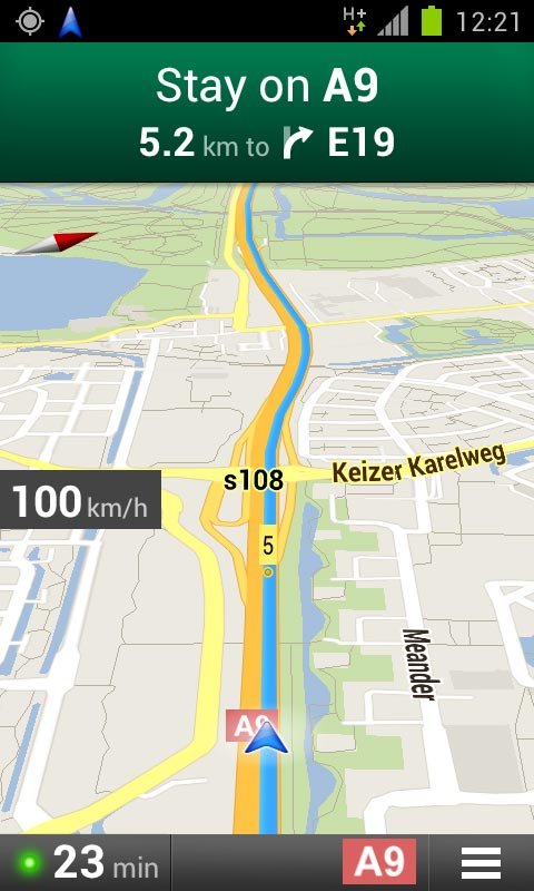 Maps Tachometer App