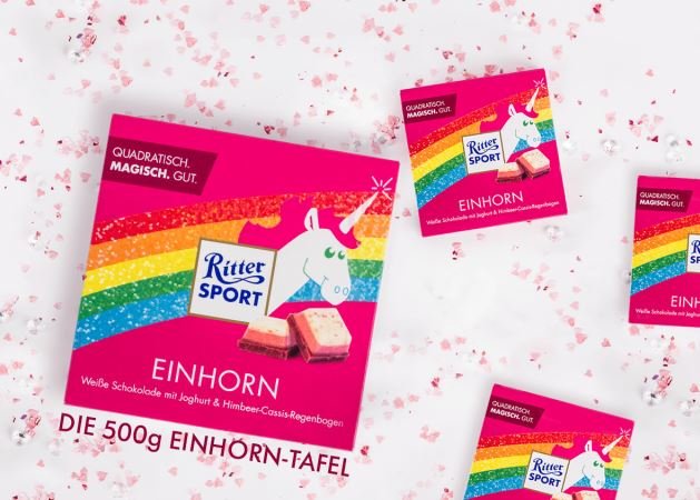 Ritter Sport EinhornSchokolade günstig online kaufen Wo