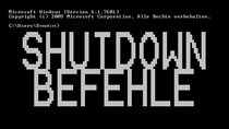 Shutdown Befehl: Windows per CMD herunterfahren - So geht's