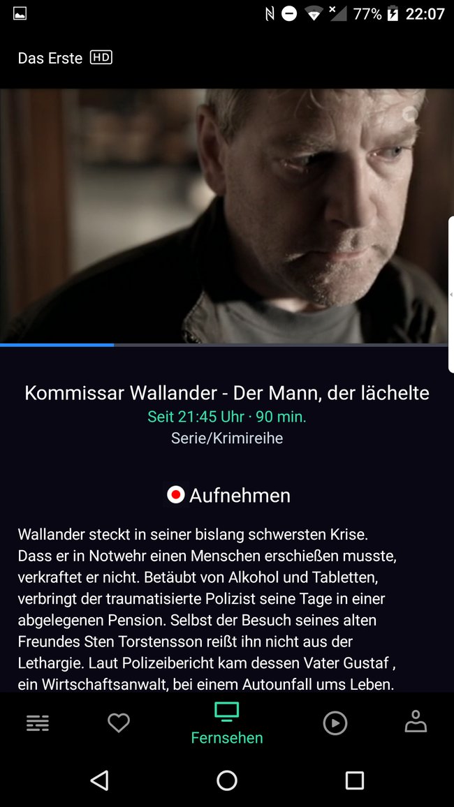 Die Waipu.tv-App punktet durch eine einfache Bedienoberfläche