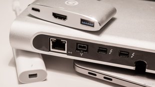 Wichtiges Zubehör und Adapter mit USB C für MacBook Pro und MacBook