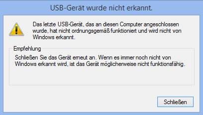 Windows-Fehler: Diese Meldung werdet ihr vermutlich sehen.