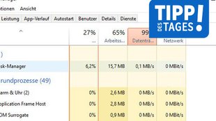 Lösung: Windows 10 bei 100% Datenträger-Auslastung