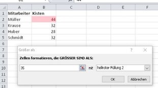 Excel-Zellen vergleichen – ganz einfach!