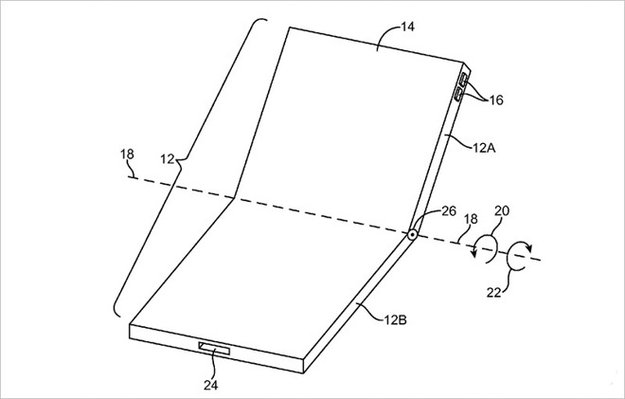 Patentantrag: Apples Vision eines flexiblen iPhones à la Motorola RAZR
