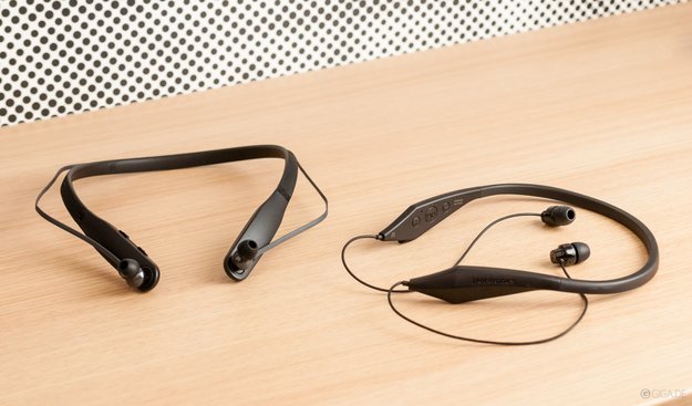 Mit dem Bügel im Nacken: die In-Ear-Hörer BackBeat 100 und VerveRider