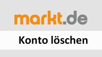 Markt.de: Konto löschen – Anleitung