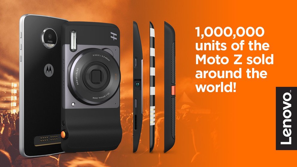 Moto Z kommt gut an: Modulares Smartphone feiert die Million